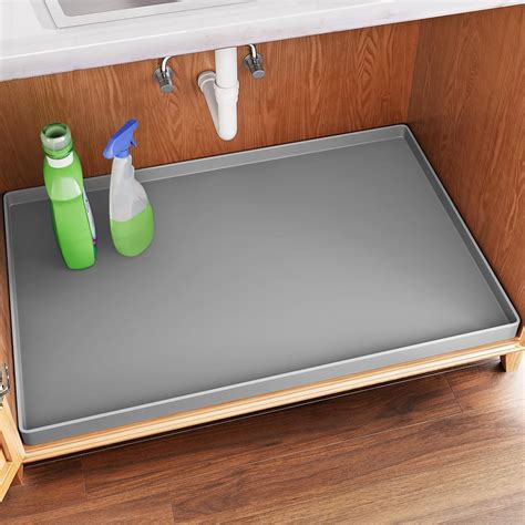 Amazon.com - FLATO Waterproof Under Sink Mat - 34" x 19" Under Sink