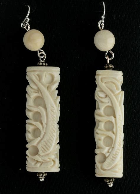 Vintage Ivory Jewelry and Bone Jewelry - Earthly Adornments