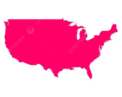 Map Of Usa America Background Line Vector, America, Background, Line ...