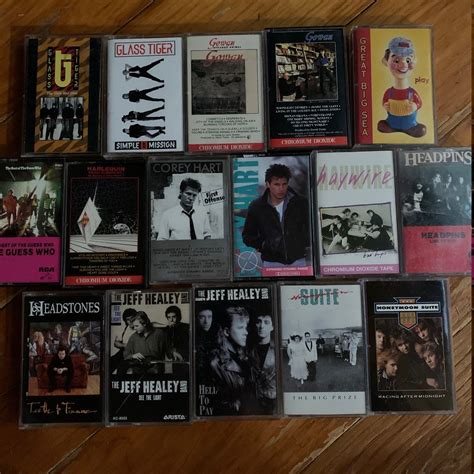 Vintage 80's and 90's Cassette Tapes by Canadian Artists - Etsy