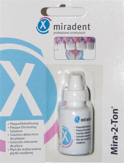Miradent Mira-2-Ton płyn do wybarwiania płytki 10 ml