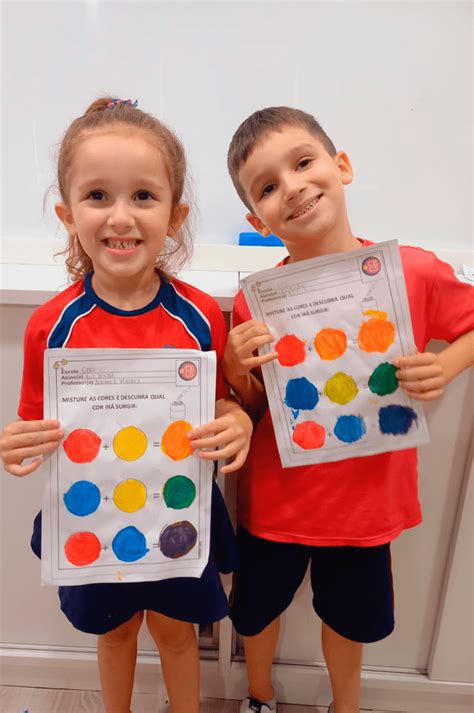 Atividade Sobre Cores Primárias E Secundárias