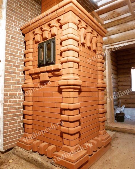 Банная печь прямоточная периодического действия