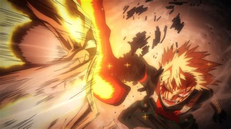 hero academia star reveals  bakugos final fight drained