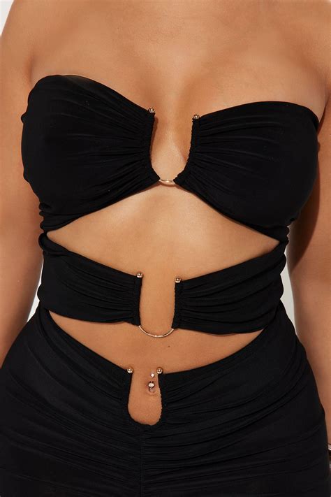 Shauna Mini Dress - Black | Fashion Nova