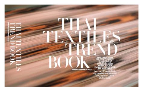 Thai Textiles Trend | Thai Trade London