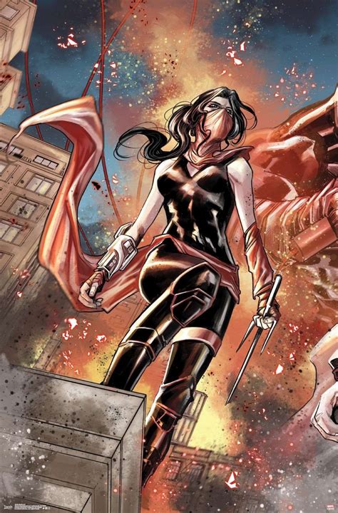 Marvel Comics - Elektra - Cover #1 – Poster | Canvas Wall Art Print ...