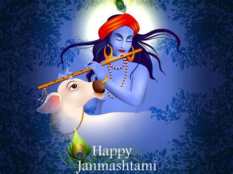 happy janmashtami wallpapers wallpaper cave