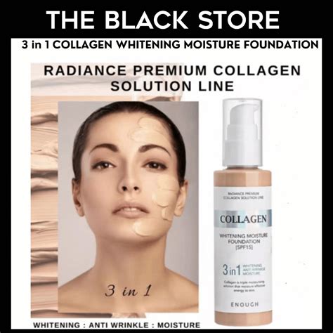 Collagen Cream Original - 3-in-1 Whitening Moisture Foundation SPF 15 ...