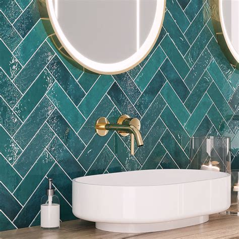 Green Tile Shop | Mosaic, Subway, Glass