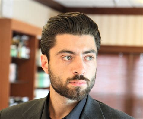 How To Style the Sleek and Edgy Slicked Back Men's Hairstyle 