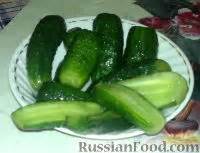 Рецепт: Малосольные огурчики по-быстрому на RussianFood.com
