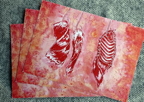 Bloody - A5 Print - Etsy