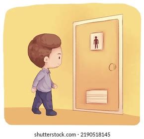 man  bathroom stock illustration  shutterstock