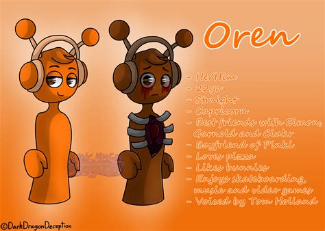 oren headcanon sprunki  darkdragondeception  deviantart