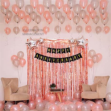 anniversary decoration ideas  wife anniversary decoration