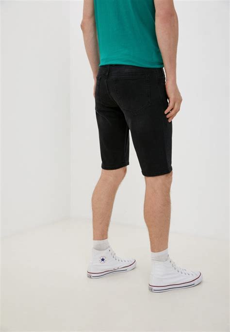 Шорты джинсовые Diesel THOSHORT, цвет: черный, RTLABP457402 — купить в ...