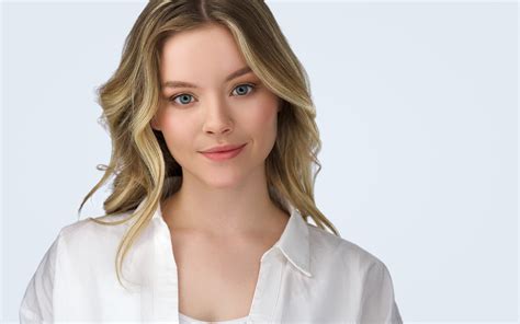 Photo Dark Blonde Smile Brielle Robillard Face Girls 3840x2400