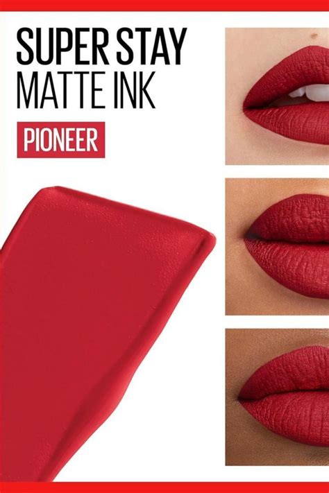 maybelline superstay matte ink liquid lipstick – Artofit