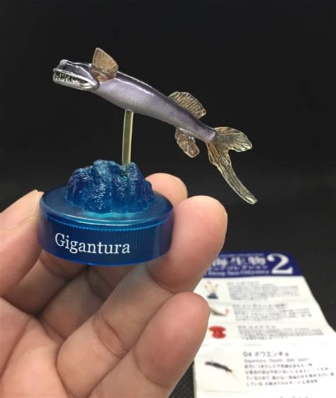 สัตว์จิ๋ว ฟิกเกอร์ ปลาโบราณ Gigantura ปลาน้ำลึก หายาก RARE Kaiyodo Deep ...
