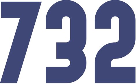 "732" stencil. Print, customize, or make your own free at RapidResizer ...