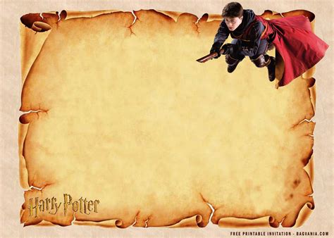 Printable Harry Potter Invitations