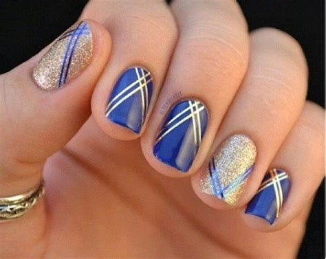 Uñas decoradas en azul los mejores diseños | Blue nail art designs ...
