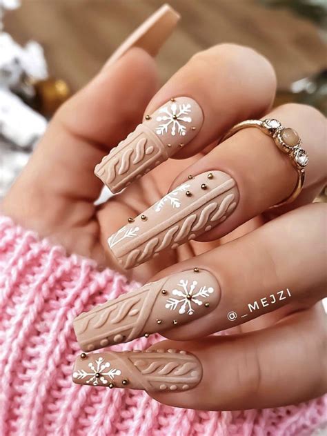 nails design christmas easy 3