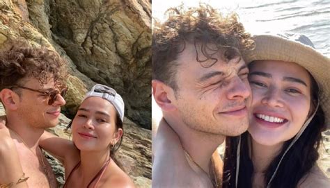 bela padilla marks  anniversary  swiss boyfriend