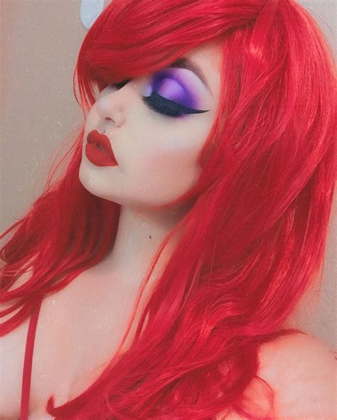 Jessica Rabbit Makeup