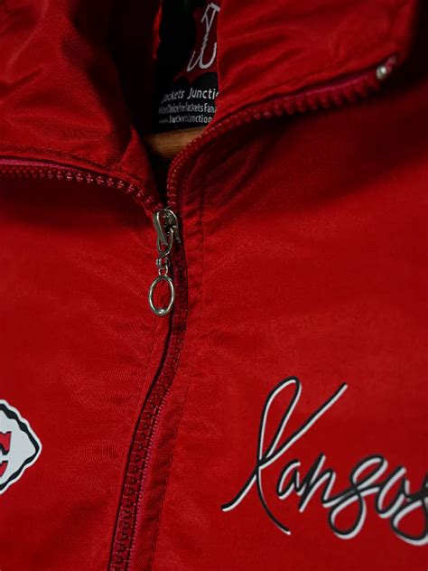 Erin Andrews Chiefs Jacket | Erin Andrews Red Kansas City Jacket