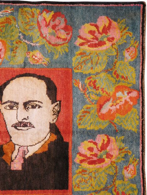 Vintage Russian Karabagh Rug For Sale at 1stdibs