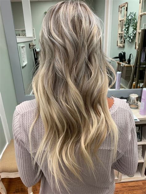 Blonde highlights