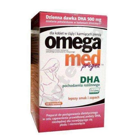 Omegamed Pregna x 30 capsules, for pregnant and breastfeeding women ...