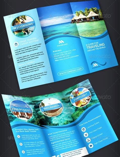 25 Contoh Desain Brosur Tour dan Travel Terbaik | ayuprint.co.id ...