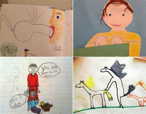 Children's hilariously inappropriate drawings | Galleries | Pics ...