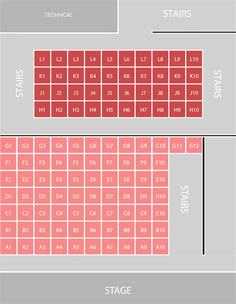 Playhousesquare Seating Chart Plan