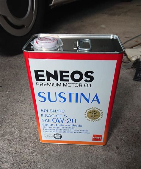 ENEOS SUSTINA 0W-20 のパーツレビュー | フリードハイブリッド(LEVEL.4) | みんカラ