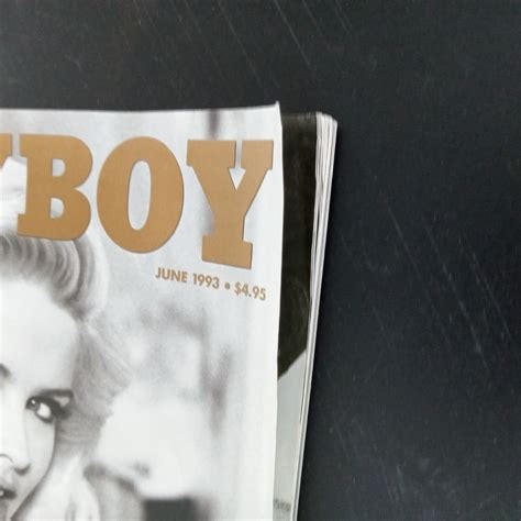 Playboy Magazine June 1993 Anna Nicole Smith Alesha Oreskovich Roseanne
