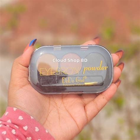 Buy DoDo Girl 3 in 1 Eyebrow Powder With Brush Online From ...