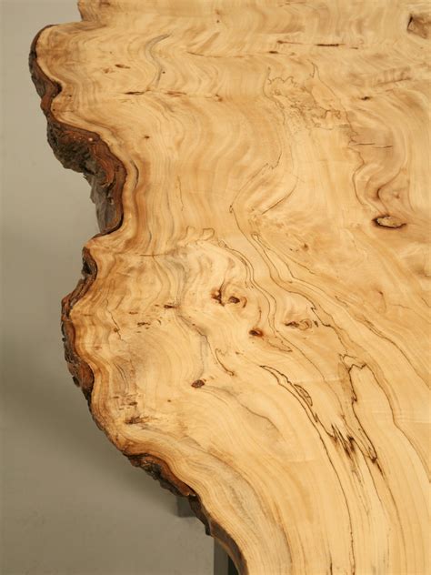 French Burl Elm Slab Dining Table, or Desk For Sale at 1stDibs | elm