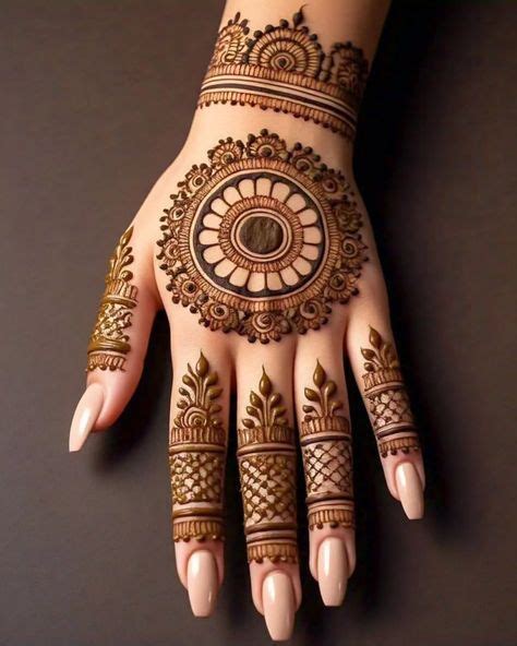 mandala mehendi designs  brides  love  traditional charm