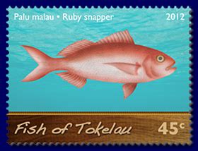 Flora - Fauna on stamps: Fish of Tokelau