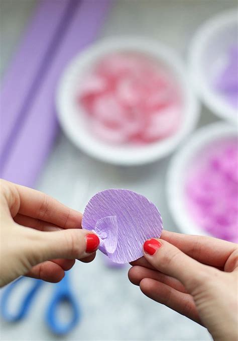 Бумажная глициния: мастер-класс | Crepe paper, Paper flowers, Tissue ...