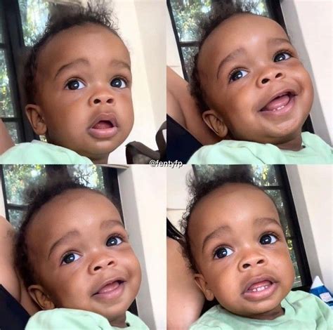 He is the happiest baby ️ RZA