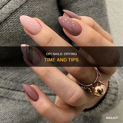 how long to let nails dry