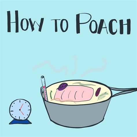 poach  gentle method  succulent cooking garlic delight