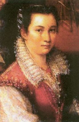 Lavinia Fontana (1552–1614) - Self-Portrait at the Spinet. (detail ...