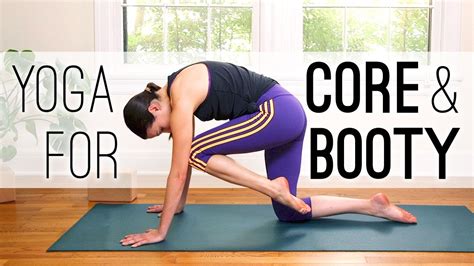 Yoga for Core (and Booty!) - 30 Minute Yoga Practice - Yoga With ...