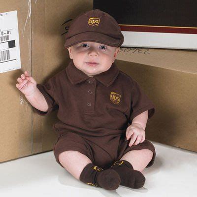 UPS Guy Baby Driver Costume (12mo) | Baby batman, Childrens halloween costumes, Toddler costumes